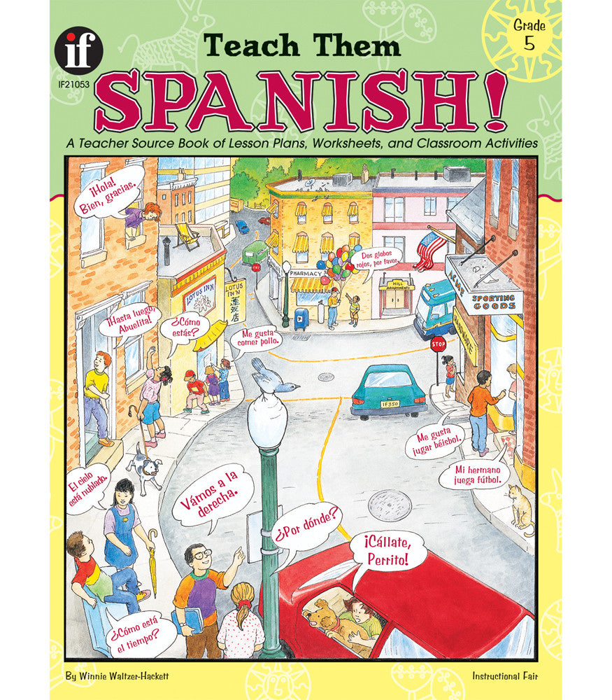 Teach Them Spanish! Resource Book Grade 5 eBook Download