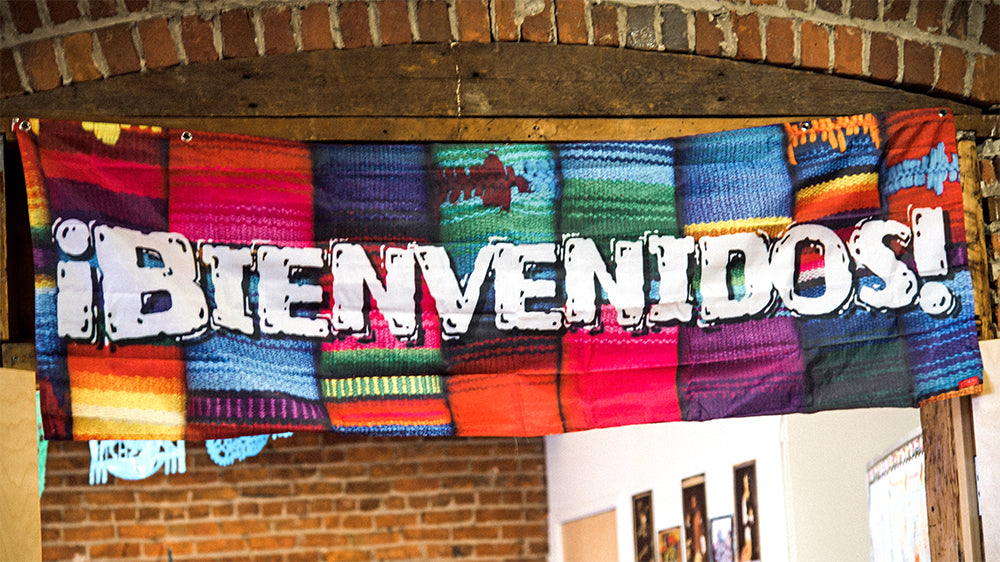 ¡Bienvenidos! - Spanish - Banner with Clips