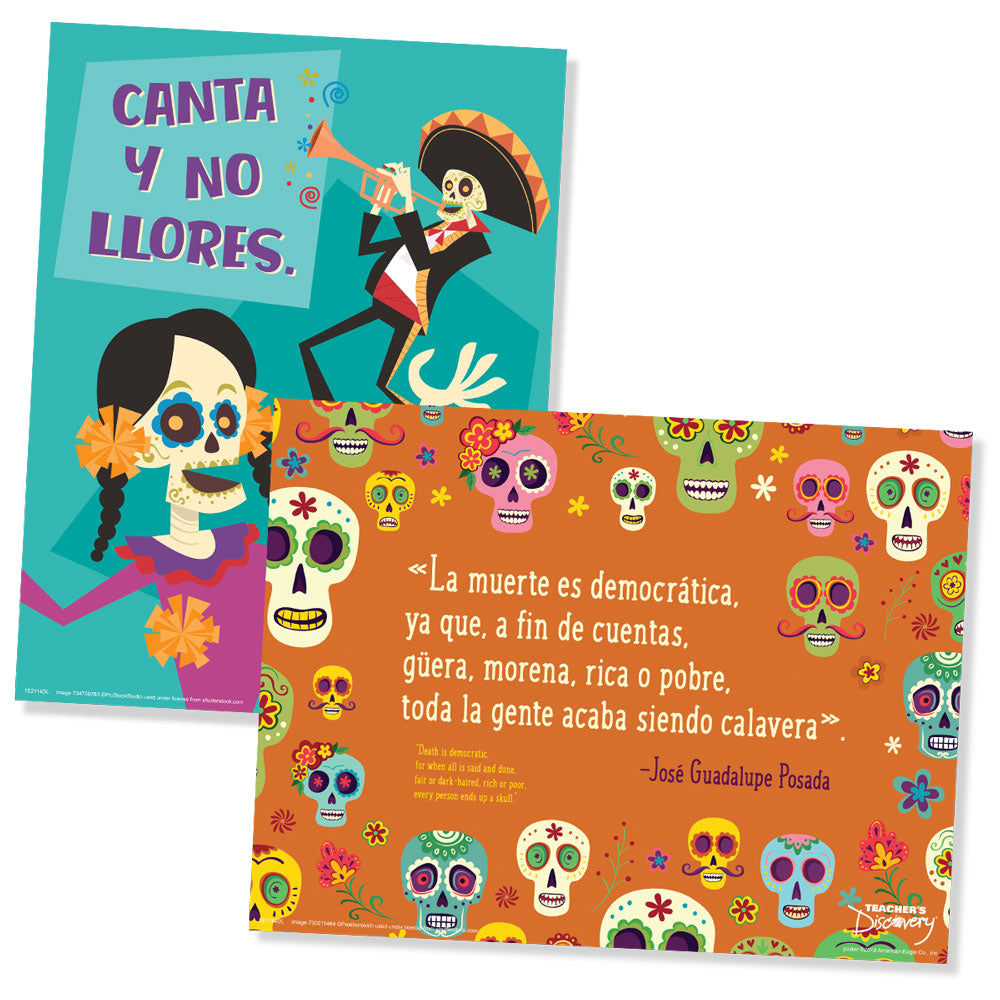 Day of the Dead Printable Posters Download – Teacher's Discovery