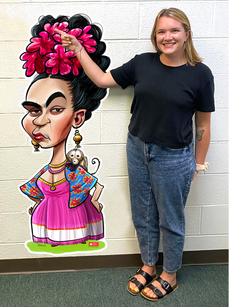Frida Kahlo - Spanish - Wall Decal