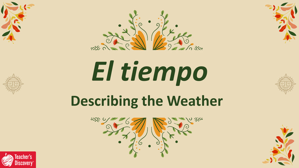 Quick Spanish Grammar Presentation – Weather Phrases