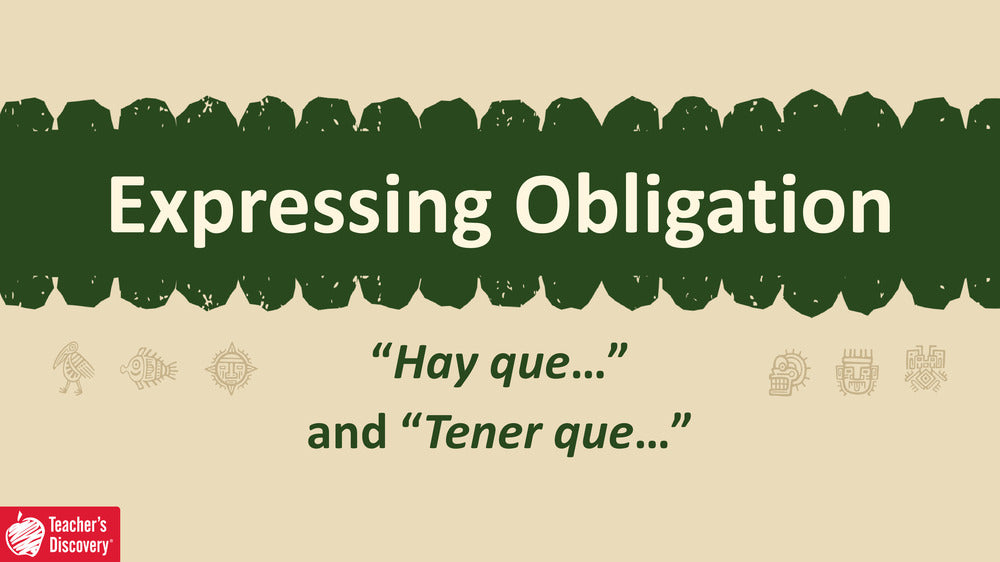 Quick Spanish Grammar Presentation – Expressing Obligation