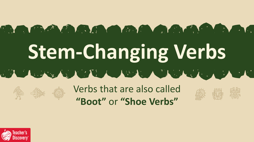 Quick Spanish Grammar Presentation – Stem-Changing Verbs – Teacher's ...