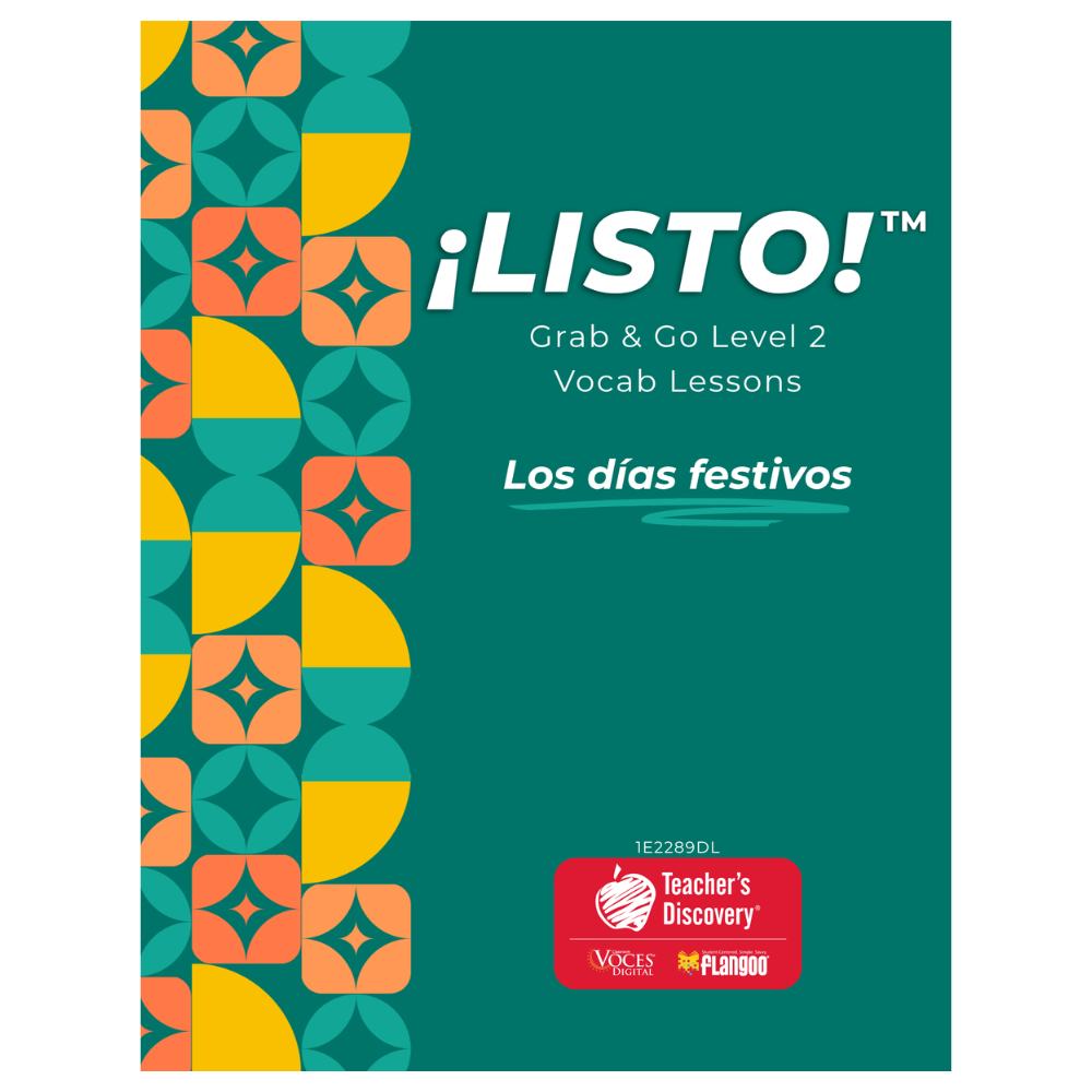 ¡Listo!™ Grab & Go Level 2 Vocab Lessons: Los días festivos Download
