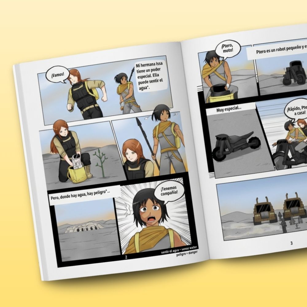Spanish Graphic Novels Levels 1-2 FVR Library Bundle