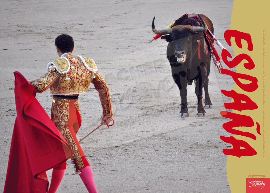 Travel To España, Bullfight - Spanish - Poster
