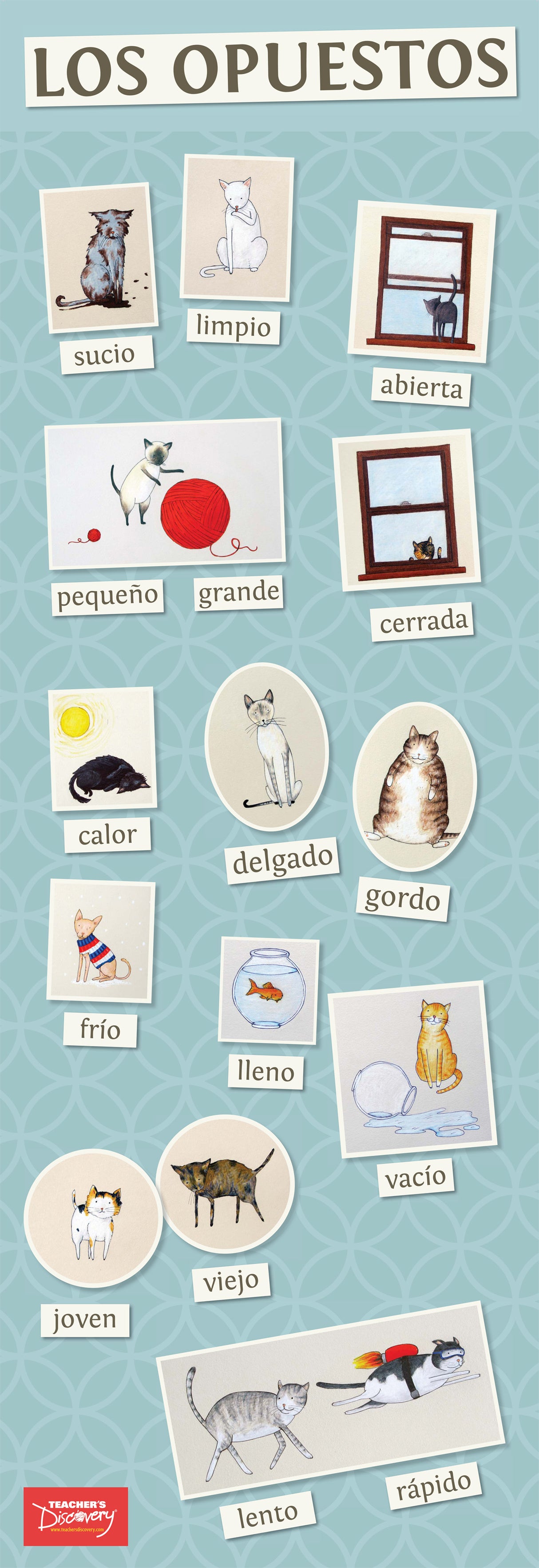 Opposite Cats - Spanish - Skinny Poster