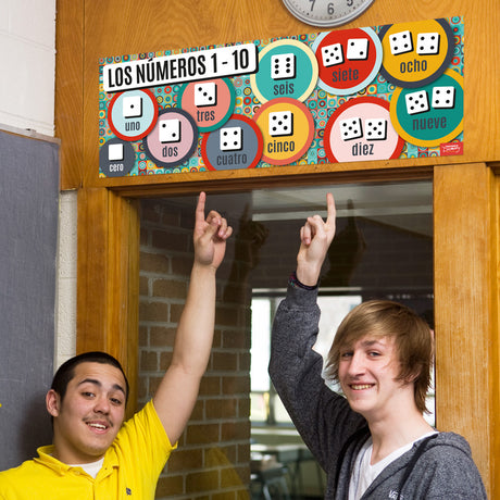 Numbers 1–10 - Spanish - Skinny Poster