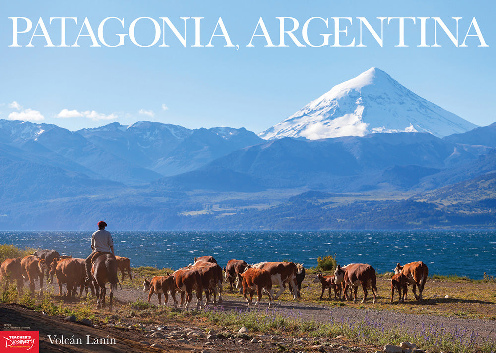 Travel to Volcán Lanín: Patagonia, Argentina  - Spanish - Poster