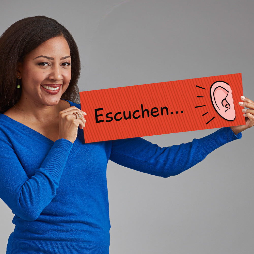 Classroom Commands - Spanish - Signs -Set of 10