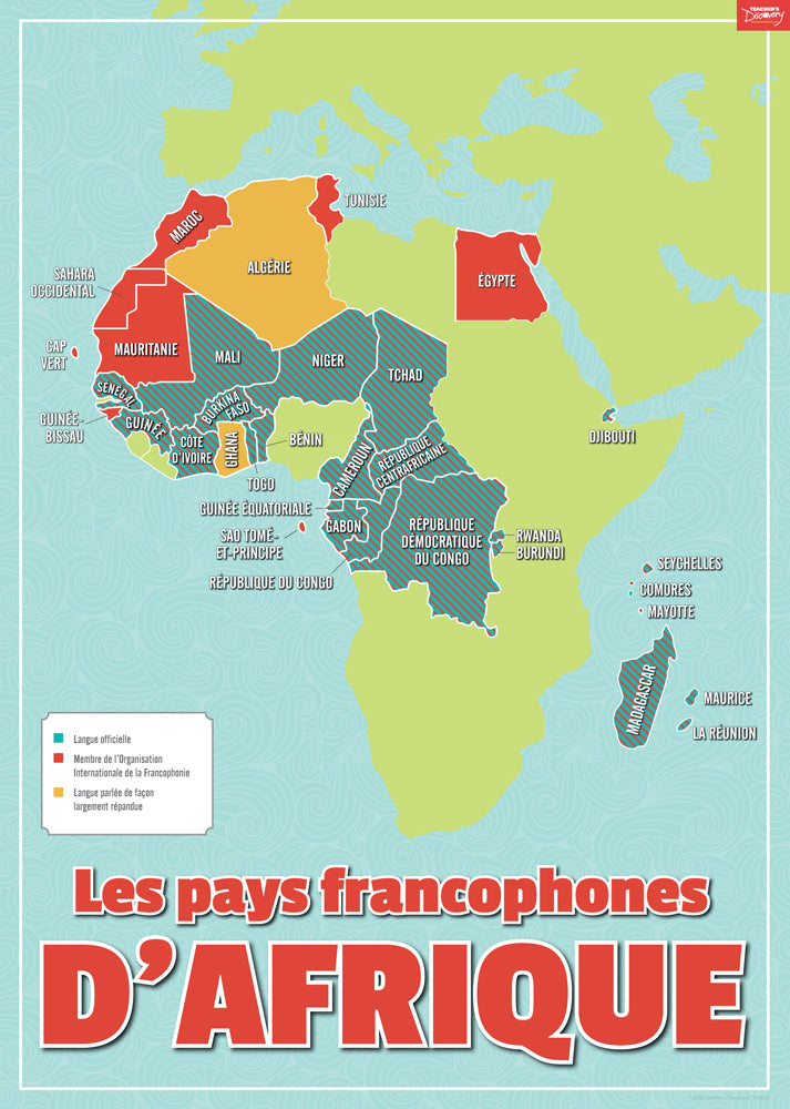 French-Speaking Africa - French - Poster