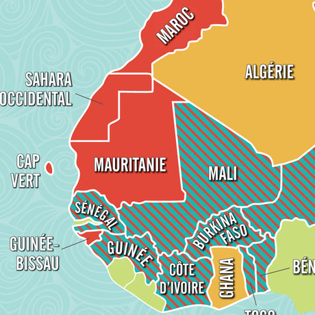 French-Speaking Africa - French - Poster