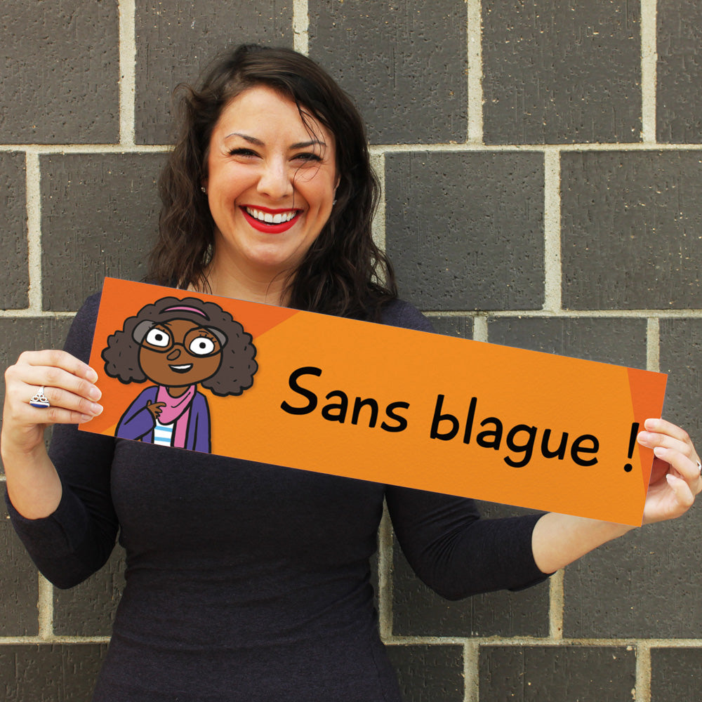 Teen Faves Rejoinder - French - Signs - Set of 12