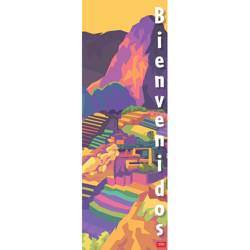 Machu Picchu Bienvenidos - Spanish - Skinny Poster