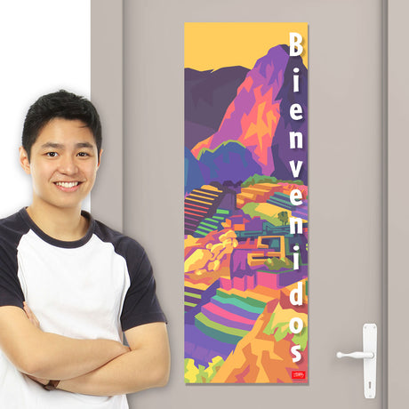 Machu Picchu Bienvenidos - Spanish - Skinny Poster