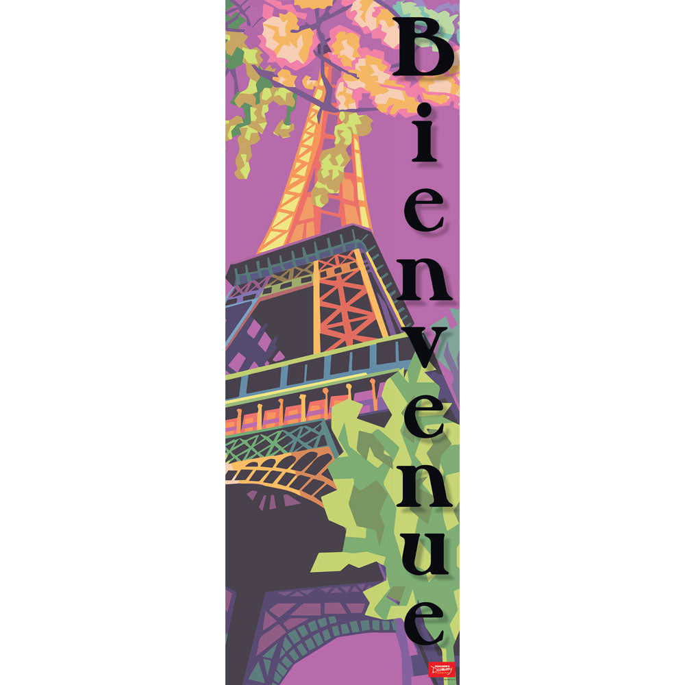 Paris Bienvenue - French - Skinny Poster