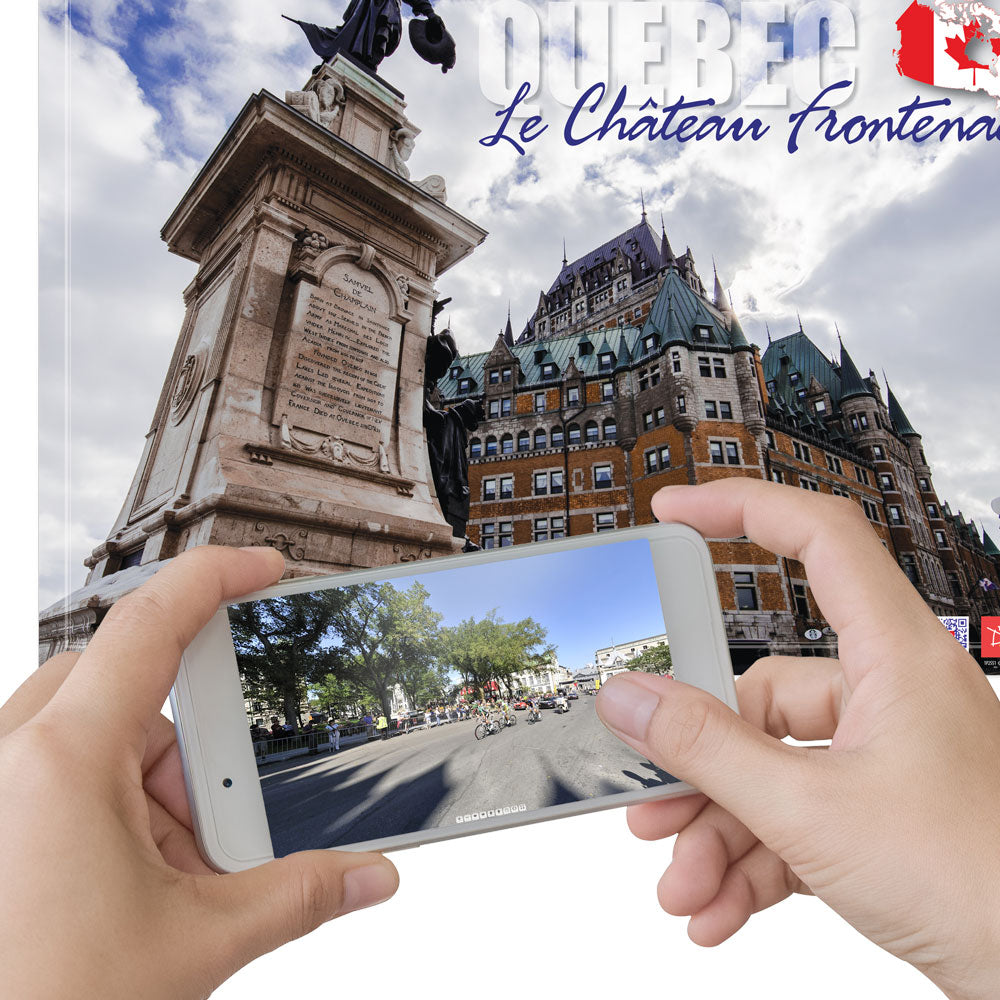 Travel to Le Château Frontenac, Quebec Enhanced® - French - Poster
