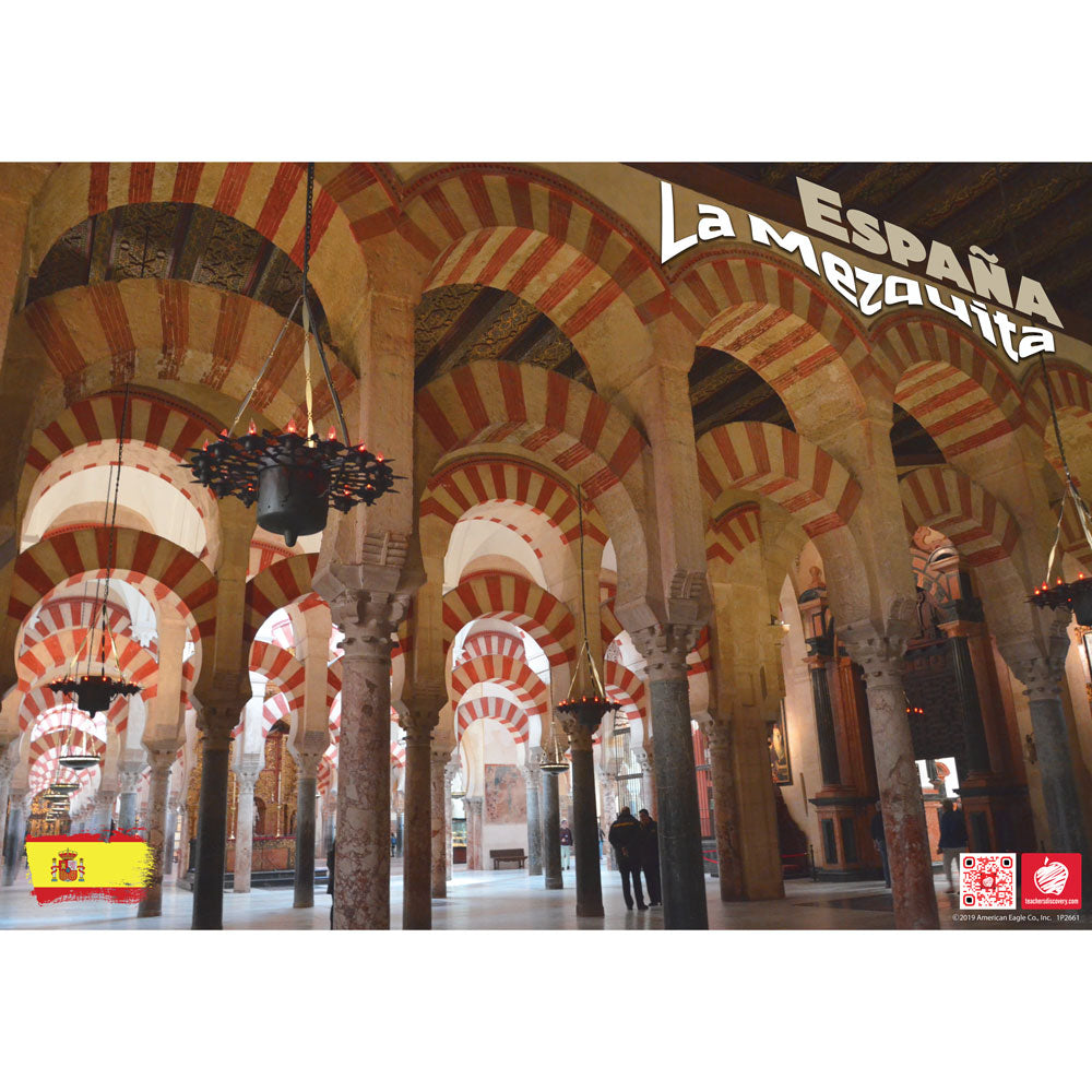 Travel to La Mezquita, España Enhanced® - Spanish - Poster