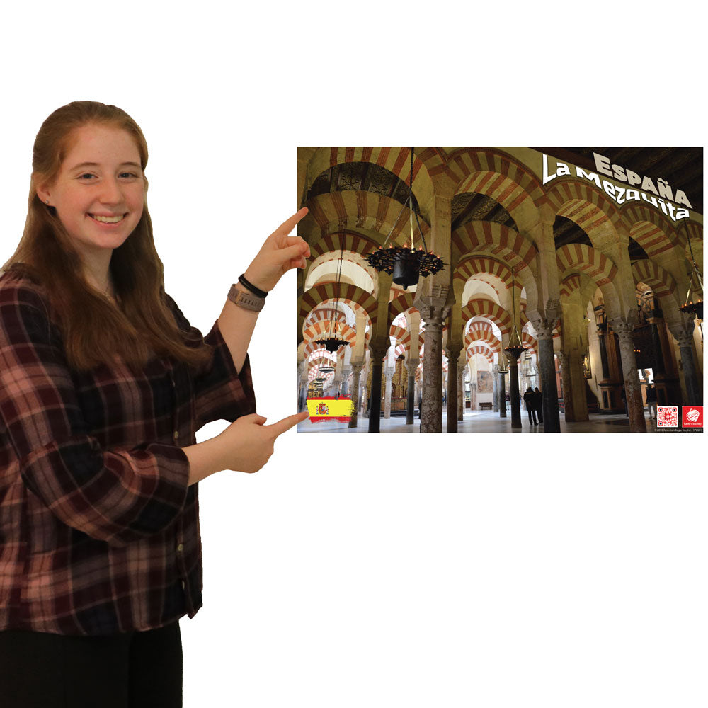 Travel to La Mezquita, España Enhanced® - Spanish - Poster