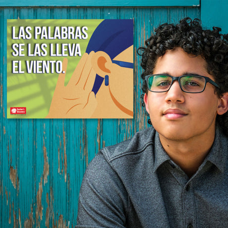 Las palabras se las lleva el viento - Spanish - Mini-Poster
