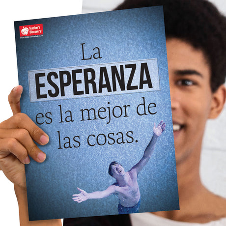 La esperanza es la mejor de las cosas - Spanish - Mini-Poster
