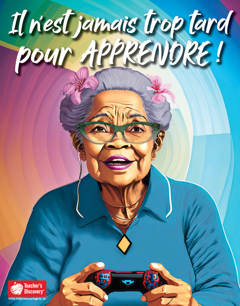 Never Too Late - French - Mini-Poster