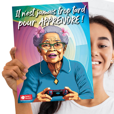 Never Too Late - French - Mini-Poster