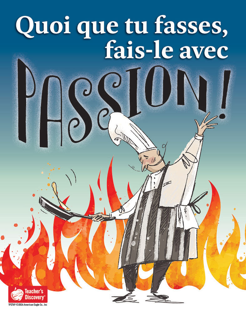 Do It with Passion - French - Mini-Poster