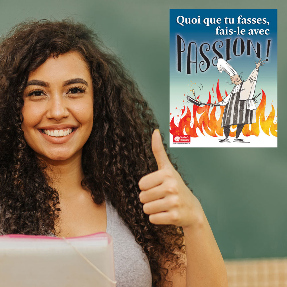 Do It with Passion - French - Mini-Poster