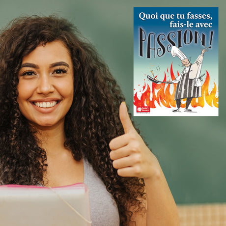 Do It with Passion - French - Mini-Poster