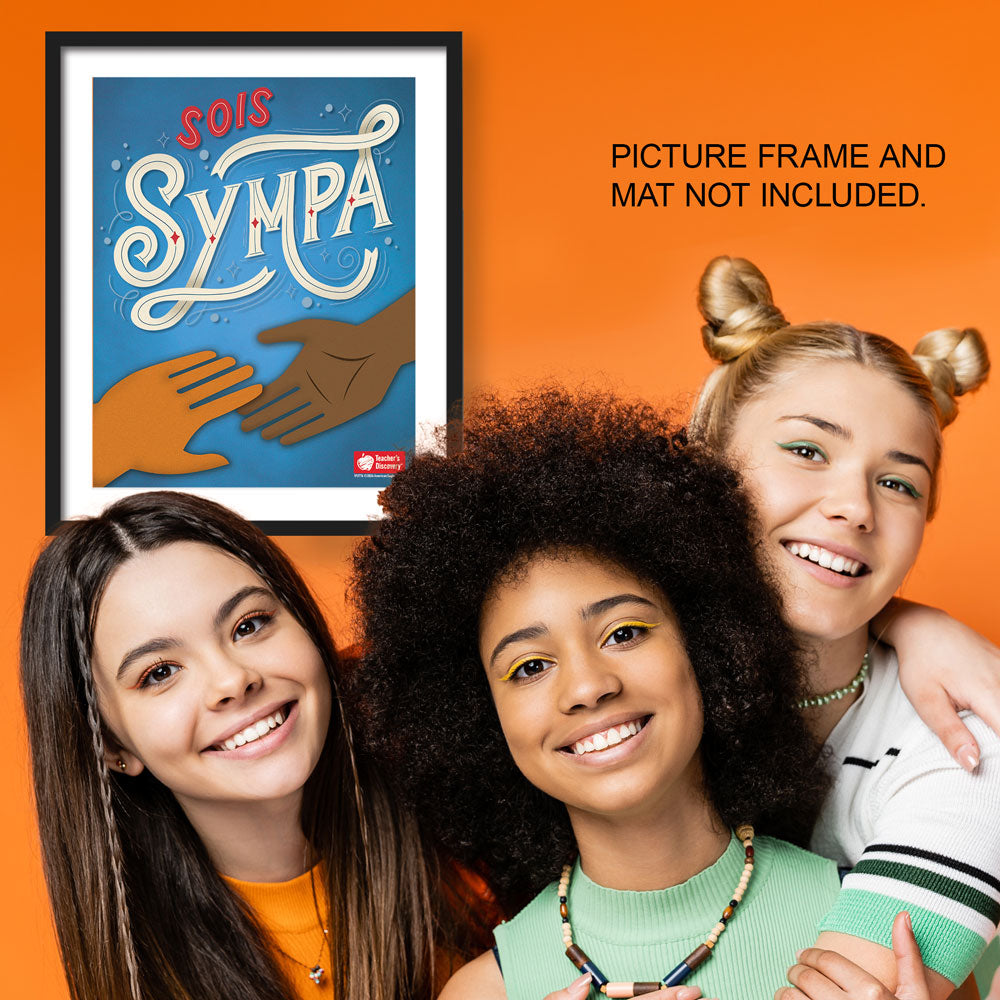 Be Kind - French - Mini-Poster