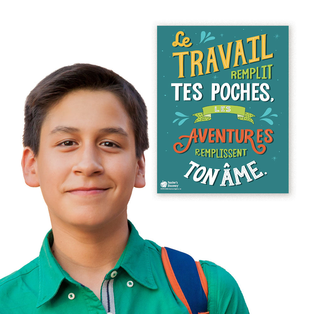 Adventures Fill the Soul - French - Mini-Poster