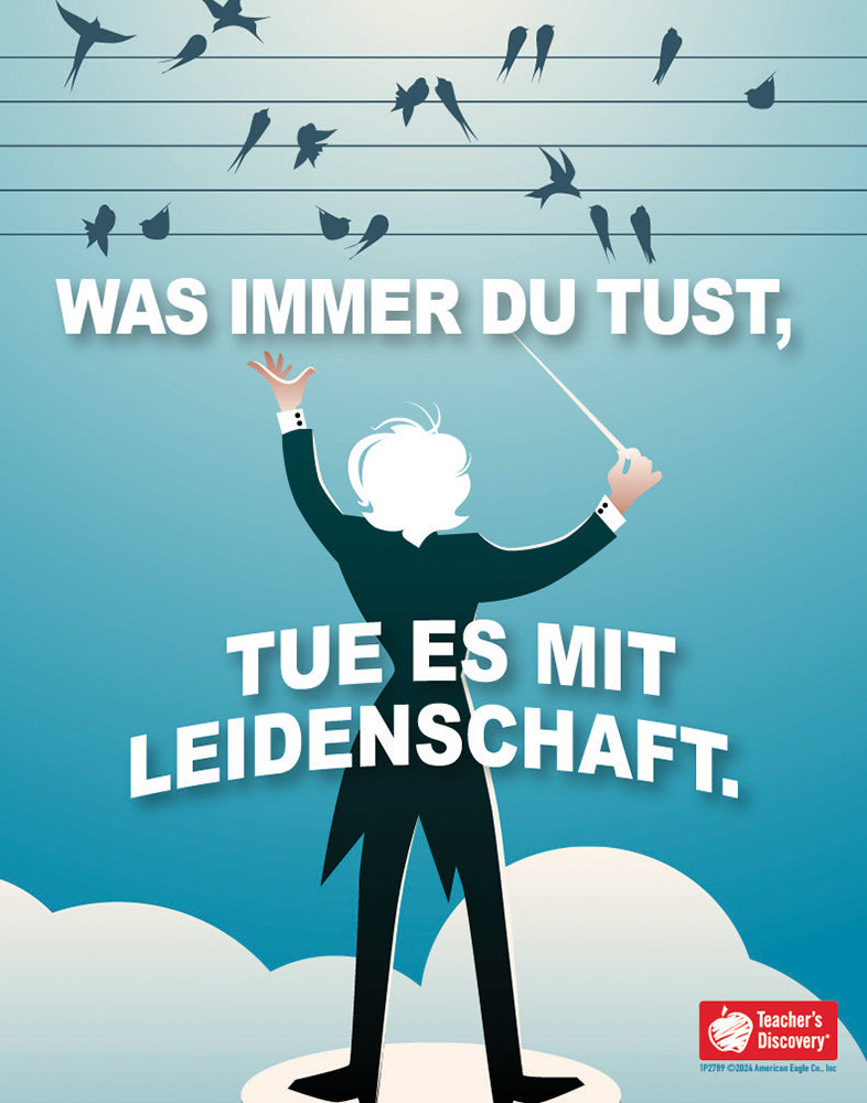 Do It with Passion - German - Mini-Poster