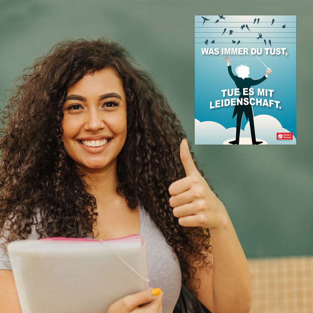 Do It with Passion - German - Mini-Poster