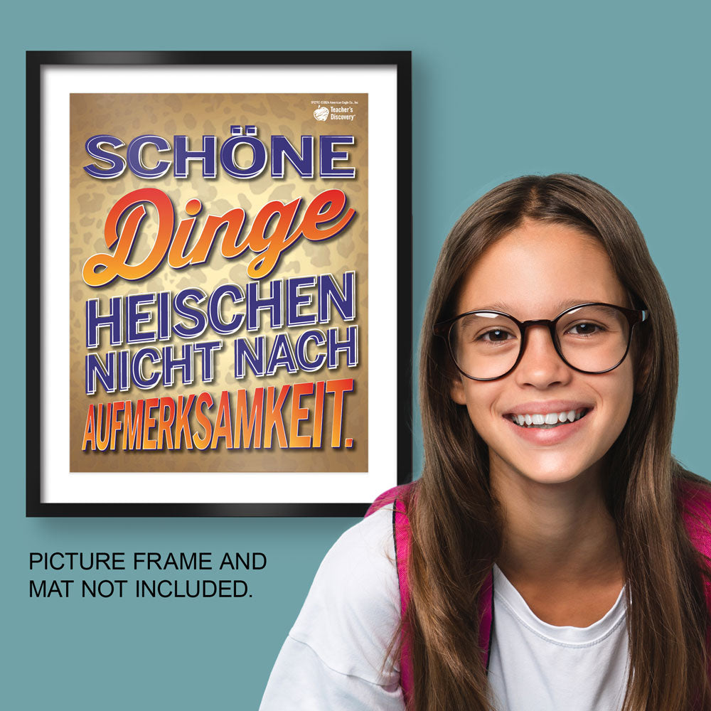 Beautiful Things - German - Mini-Poster