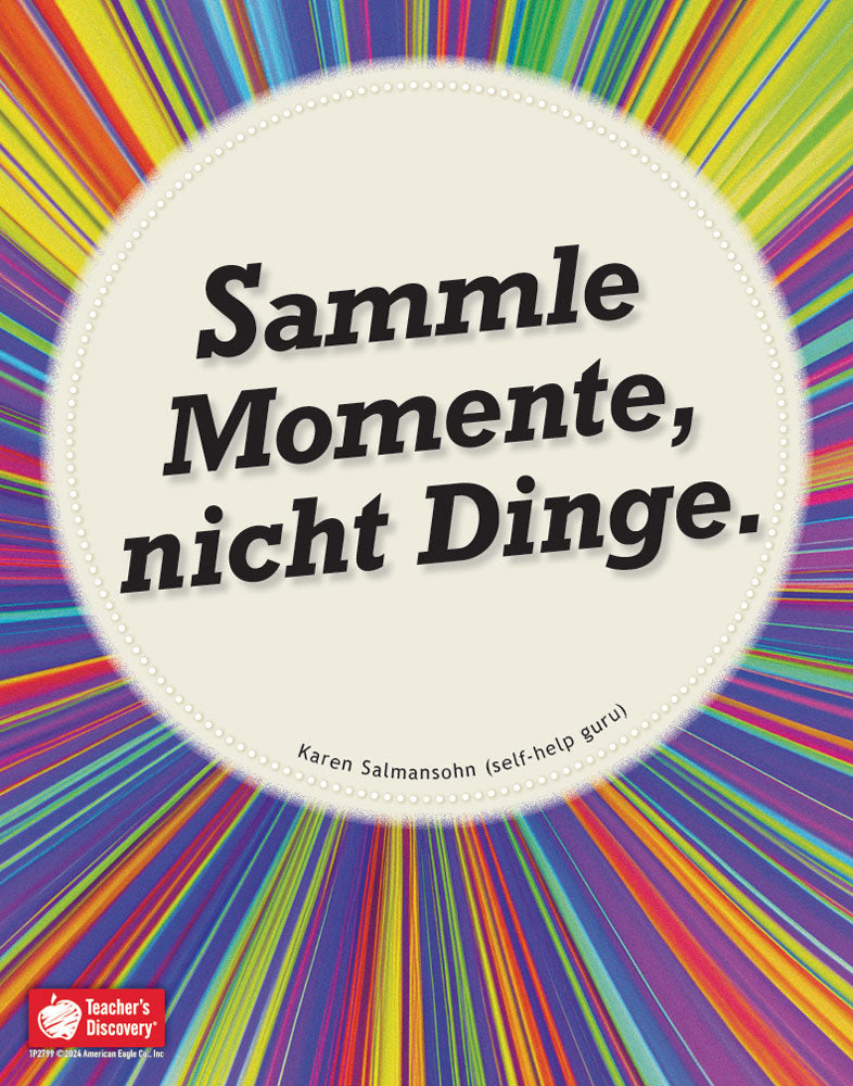 Moments - German - Mini-Poster