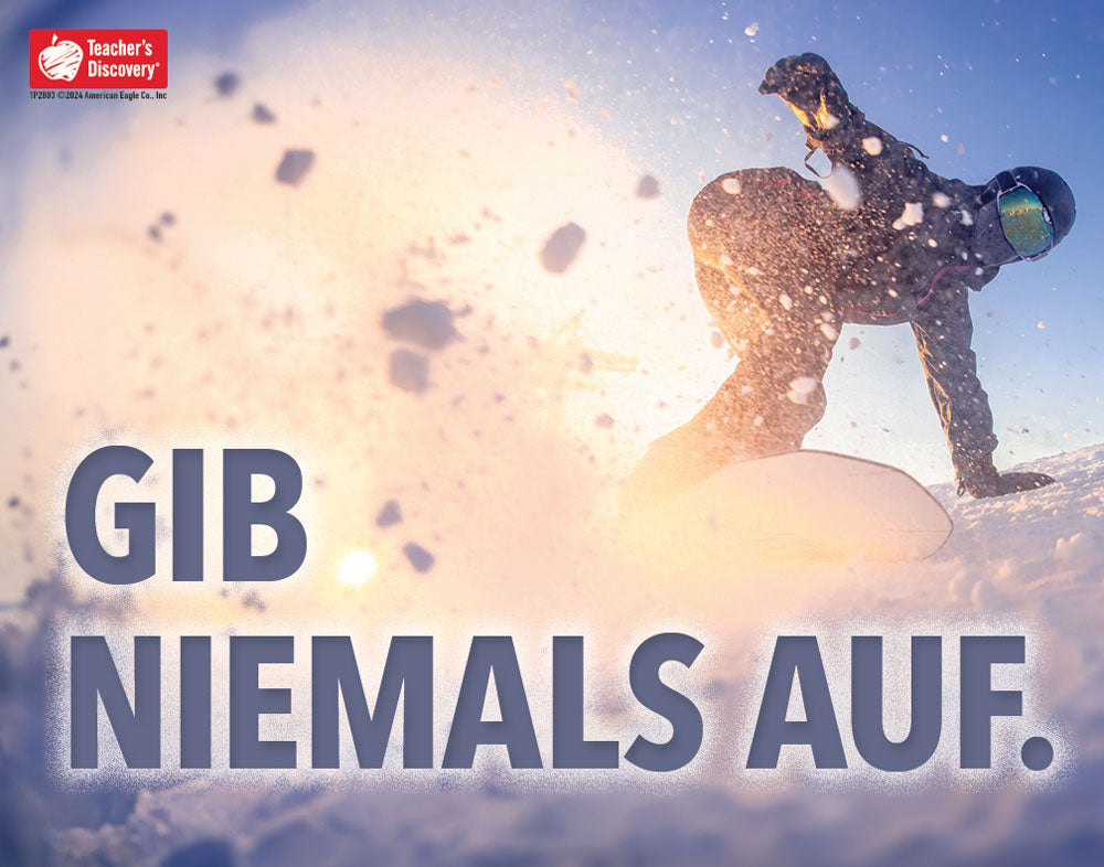 Never Stop Trying - German - Poster