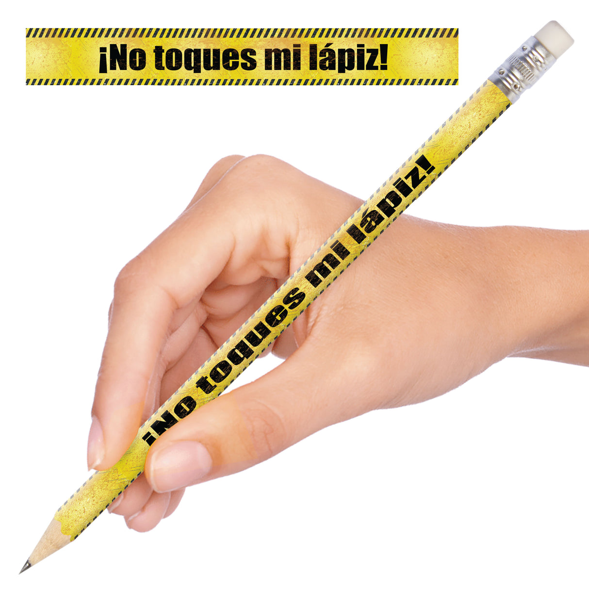 ¡No toques mi lápiz! Spanish Pencils (One dozen)