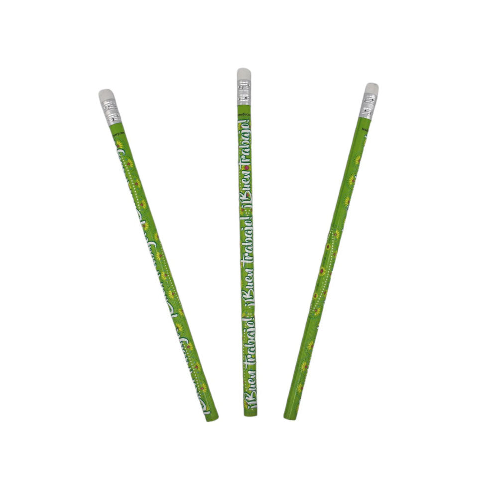 ¡Buen trabajo! Spanish Pencils (One dozen)