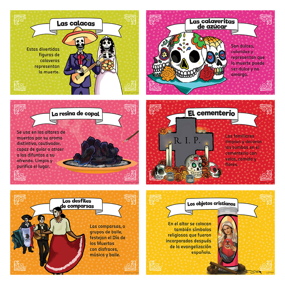 Day of the Dead - Spanish - Poster and Mini-Posters - Set of 12