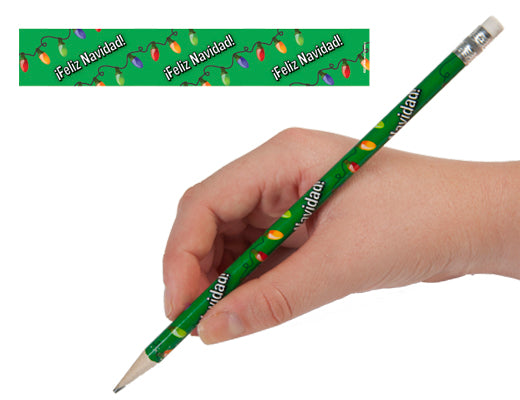 Spanish Christmas Pencils