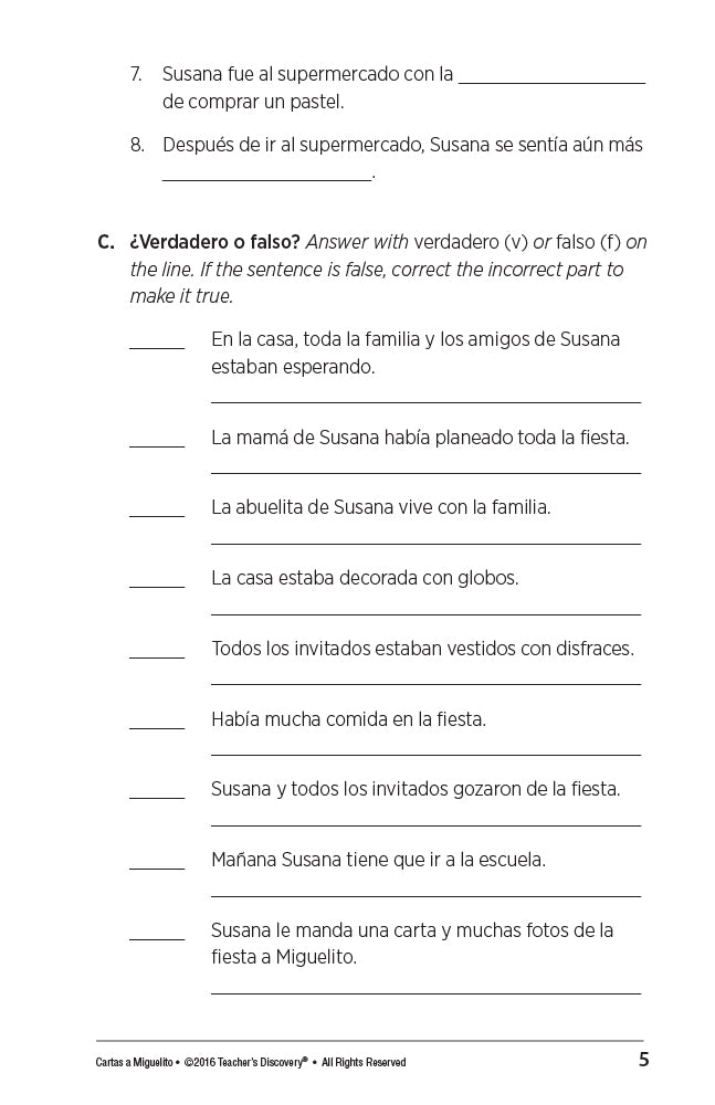 Cartas a Miguelito - Level 2 - Spanish Reader by Fabiola Canale