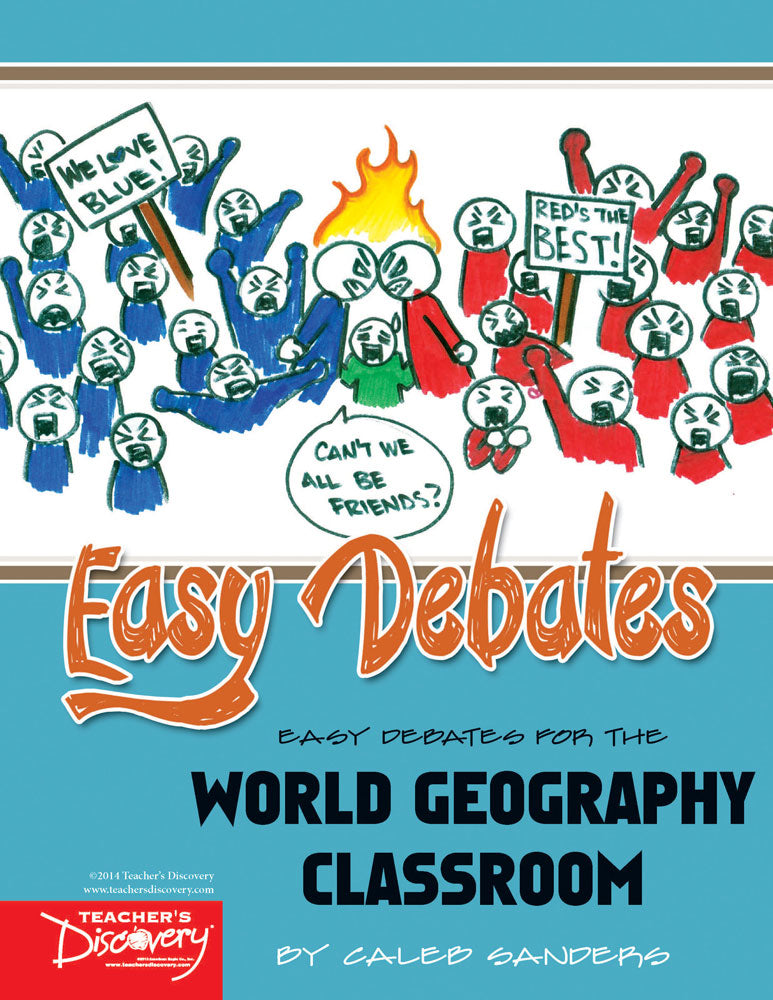 1st Edition Easy Debates for the World Geography Classroom Book