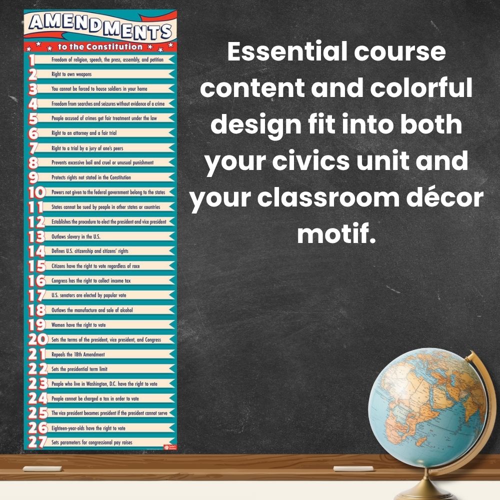 27 Amendments Skinny Poster