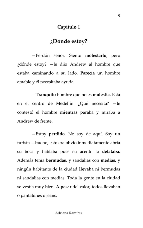 Me perdí en Medellín - Level 2 - Spanish Reader by Adriana Ramírez (with optional Teacher's Guide)