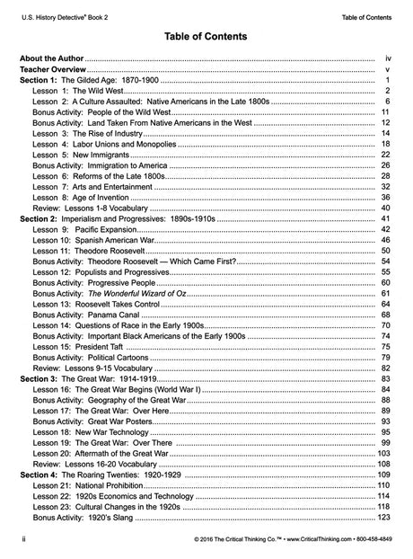 U.S. History Detective Book Two: Late 1800s to the 21st Century