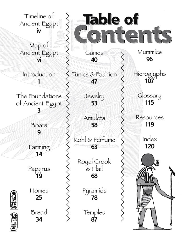 Build It Yourself: Ancient Egypt Book