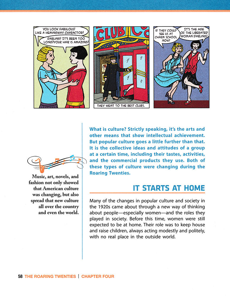 Inquire & Investigate: The Roaring Twenties Book