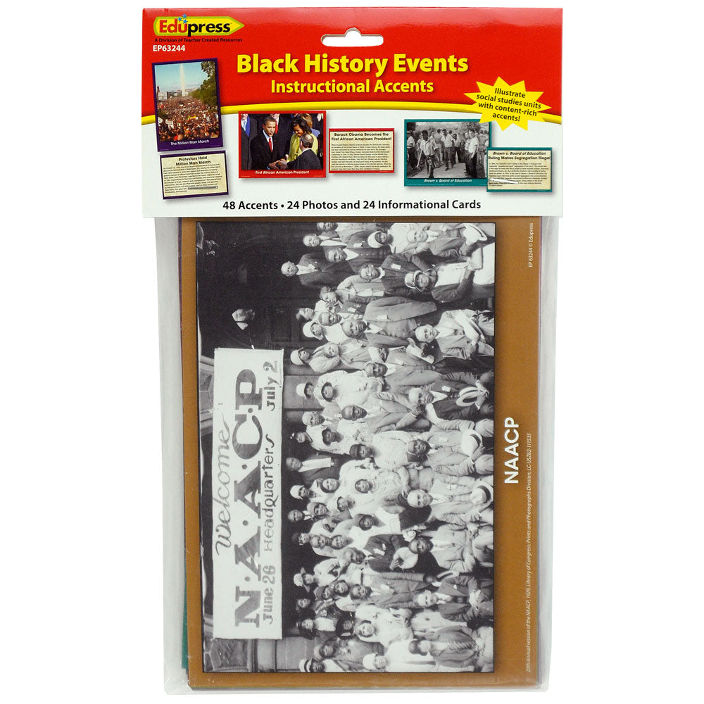Black History Events Card Set