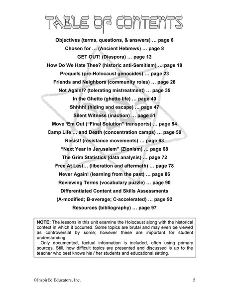 i Think: World History, The Holocaust Activity Book Download